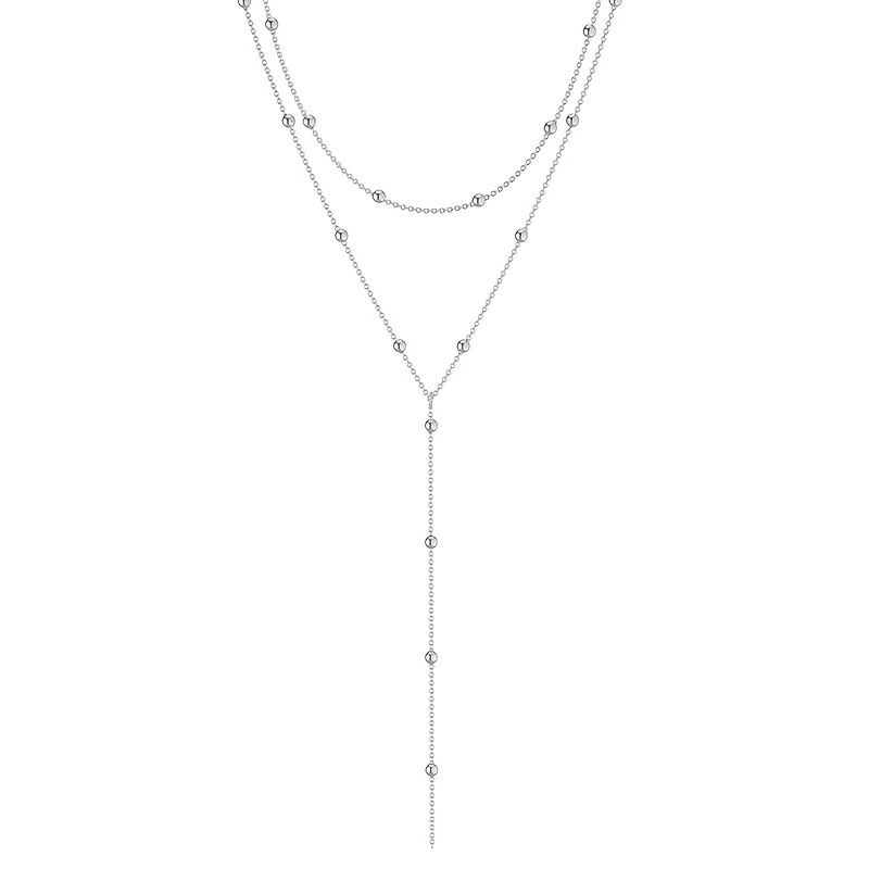 Long Chain Multi-Layer Tassel Necklace — Gift for Her